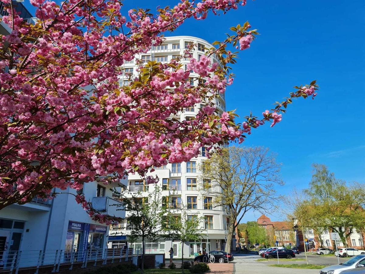 Ferienwohnung Visit Baltic - Platan Tower Grey Swinemünde Exterior foto